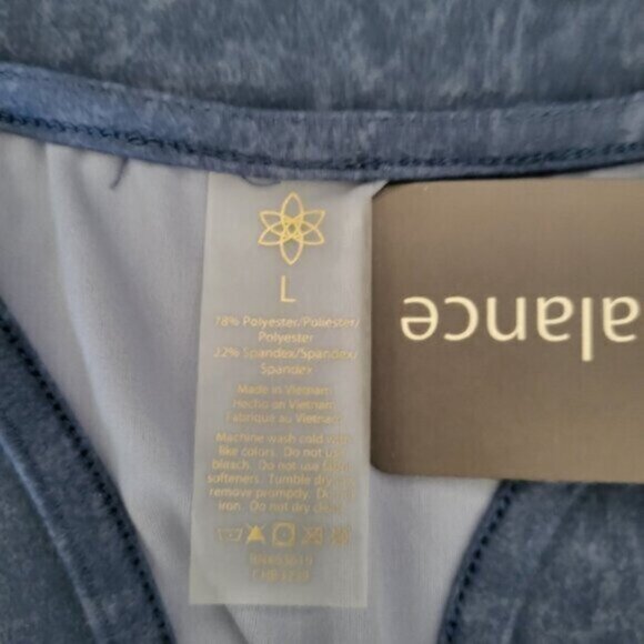 Yoga Cropped Tank Top NWT Sz Large Women's - Picture 5 of 7